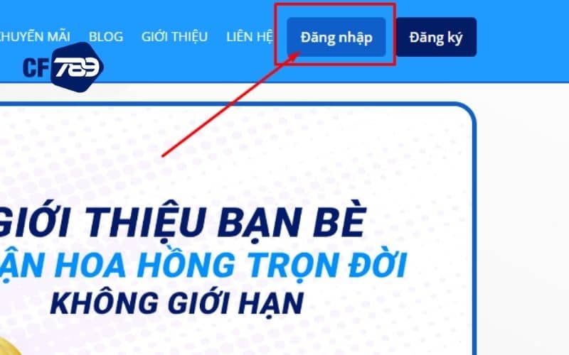 Đăng nhập vào nhà cái CF789 và bấm vào Tải App Đăng nhập vào nhà cái CF789 và bấm vào Tải App