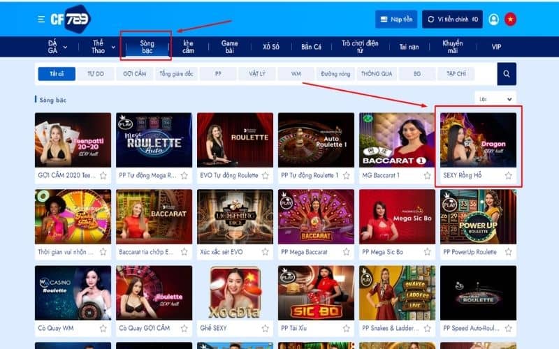 Các bước đặt cược rồng hổ online Các bước đặt cược rồng hổ online