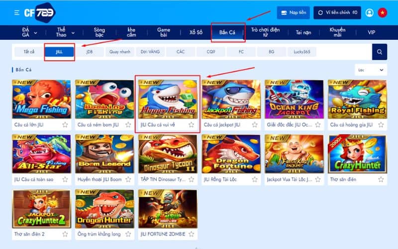 Các bước tham gia bắn cá câu cá vui vẻ tại CF789 Các bước tham gia bắn cá câu cá vui vẻ tại CF789