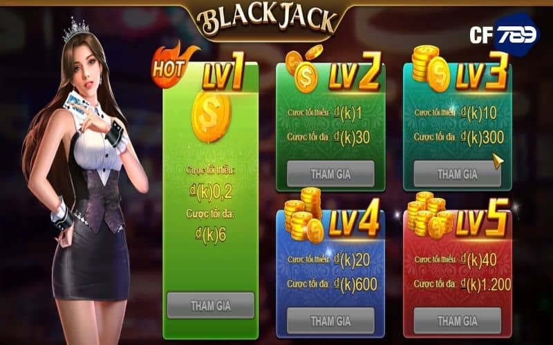 Các bước tham gia xì dách online tại CF789 Các bước tham gia xì dách online tại CF789