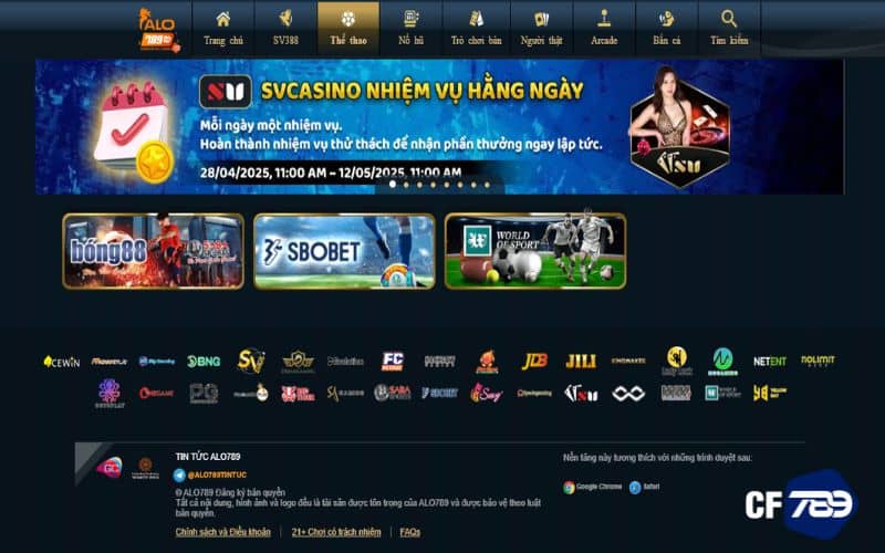 Các nhược điểm về ALO789 mà người chơi nên tham khảo Các nhược điểm về ALO789 mà người chơi nên tham khảo