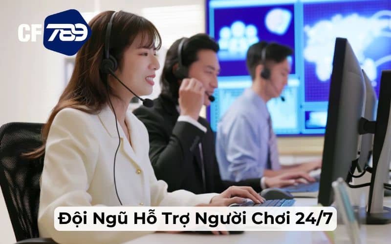 Đội ngũ hỗ trợ người chơi 24/7 Đội ngũ hỗ trợ người chơi 24/7