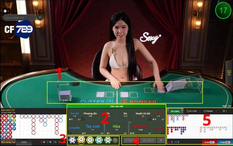 Giao diện đặt cược baccarat online Giao diện đặt cược baccarat online