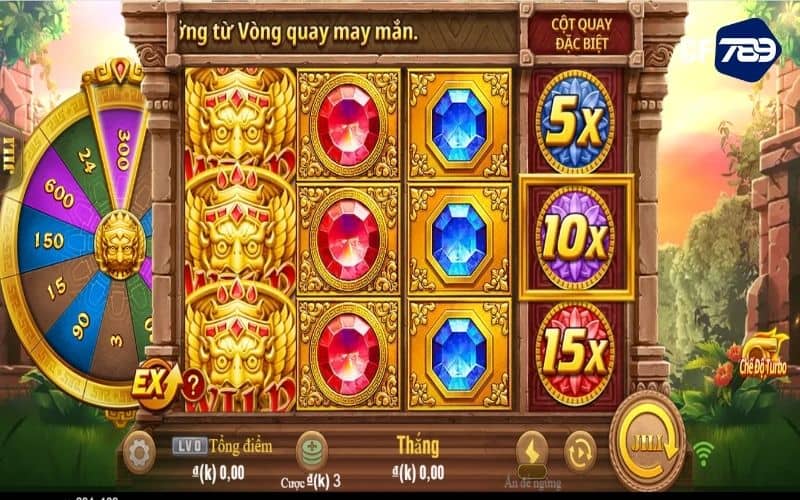Giao diện được thiết kế đẹp mắt, thao tác quay hũ mượt mà Giao diện được thiết kế đẹp mắt, thao tác quay hũ mượt mà