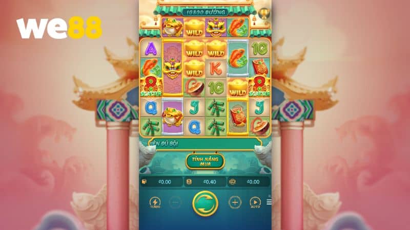 Giao diện quay nổ hũ