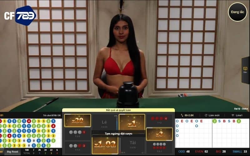 Giao diện xóc đĩa online tại CF789 Giao diện xóc đĩa online tại CF789