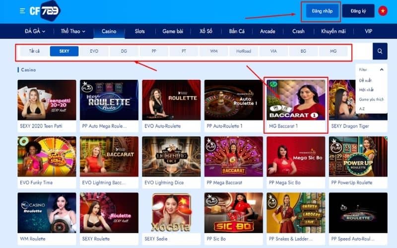 Hướng dẫn các bước tham gia baccarat online tại CF789 Hướng dẫn các bước tham gia baccarat online tại CF789