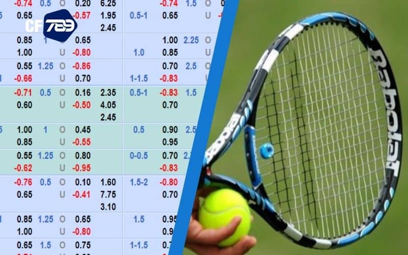 Luật chơi cá cược quần vợt tại CF789 Luật chơi cá cược quần vợt tại CF789