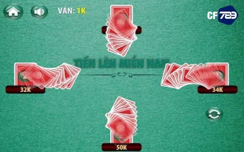 Tính tiền thưởng thắng thua trong tiến lên miền Nam