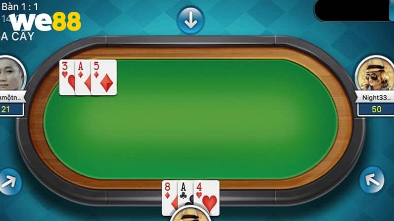 Các bước chơi bài cào online tạii WE88