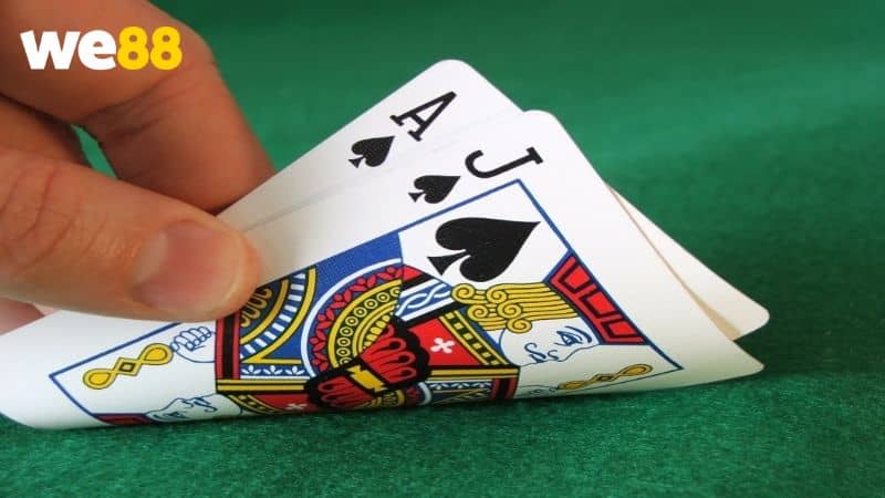 Các bước tham gia xì dách online tại WE88