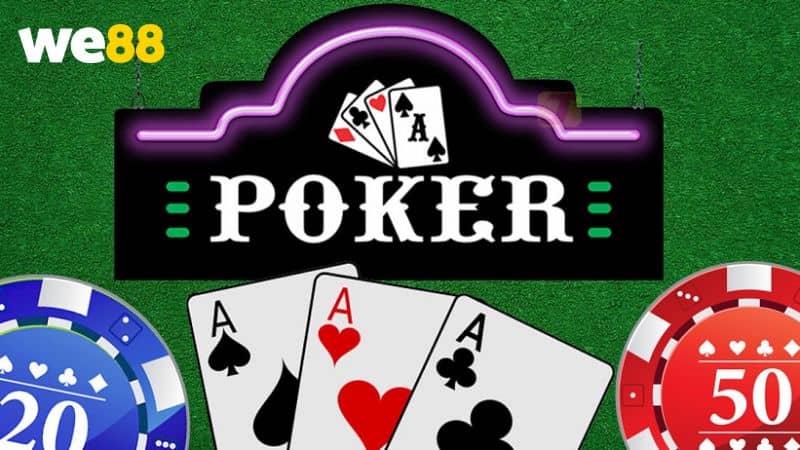 Giới thiệu về Poker online tại WE88
