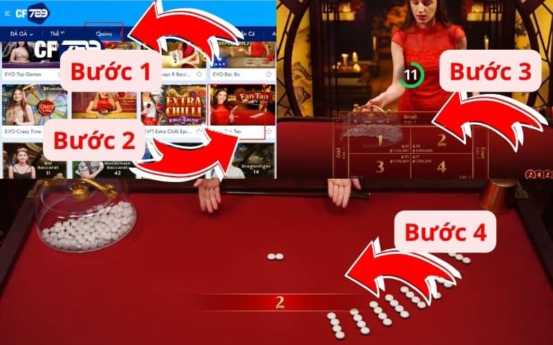 Hướng dẫn tham gia trò chơi Fantan online tại CF789 Hướng dẫn tham gia trò chơi Fantan online tại CF789