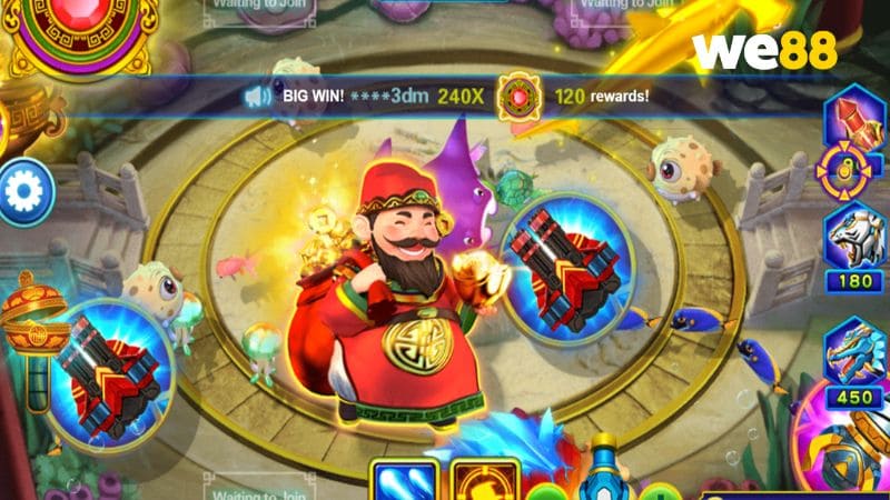 Giao diện trò chơi bắn cá  Cai Shen Fishing