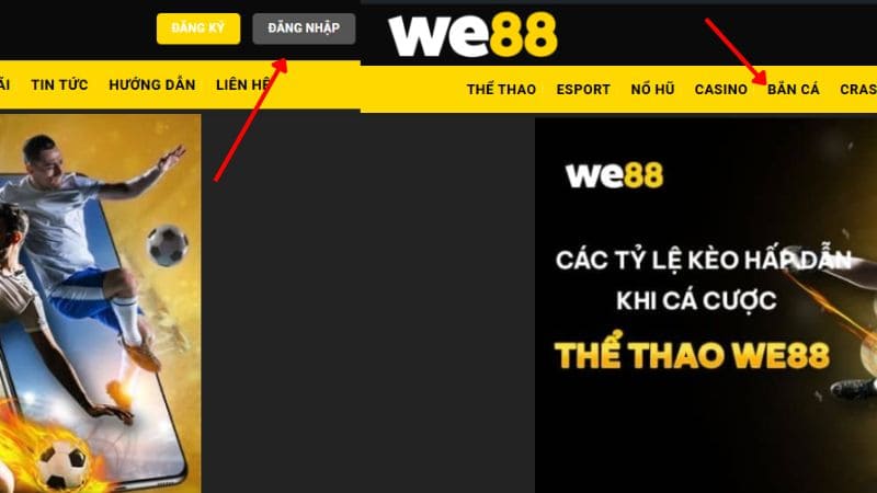 Hướng dẫn tham gia bắn cá WE88
